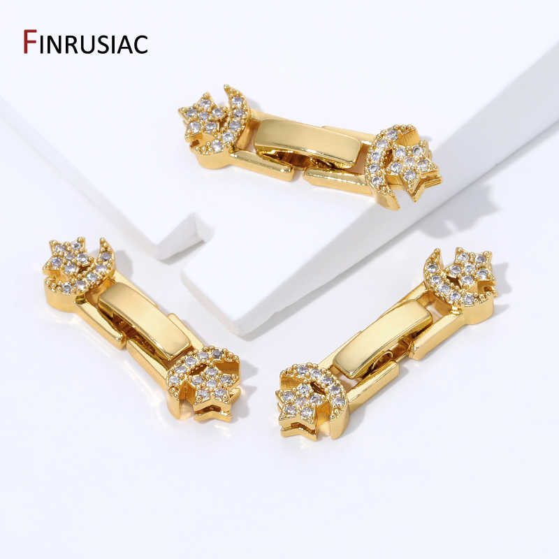18K Gold Plated Brass Pearl Cl - Jewelry Making Essentials 评论和价格