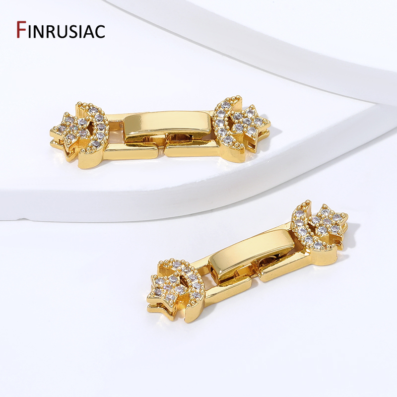 18K Gold Plated Brass Pearl Cl - Jewelry Making Essentials 评论和价格