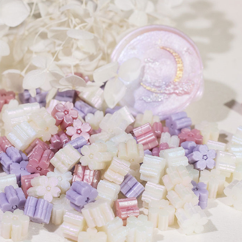 Mixed Color Glitter Sakura Wax - Jewelry Making Wax 评论和价格
