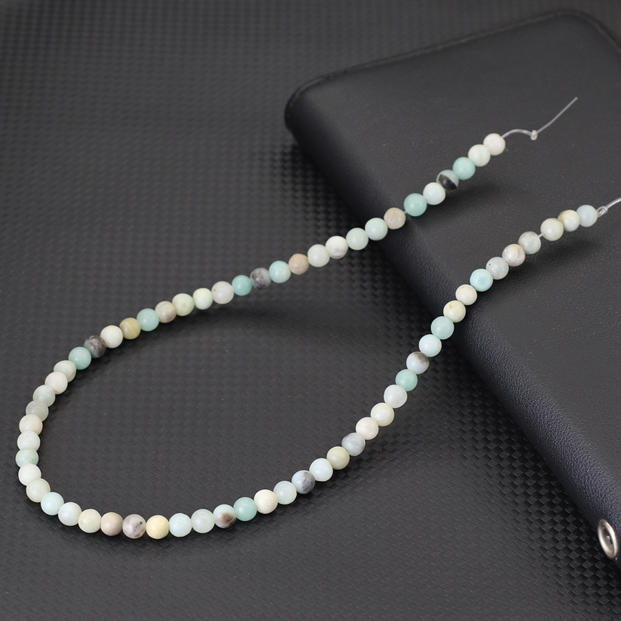 Grade A 4/6/8/10mm Natural Ama - Jewelry Making Amazon 评论和价格