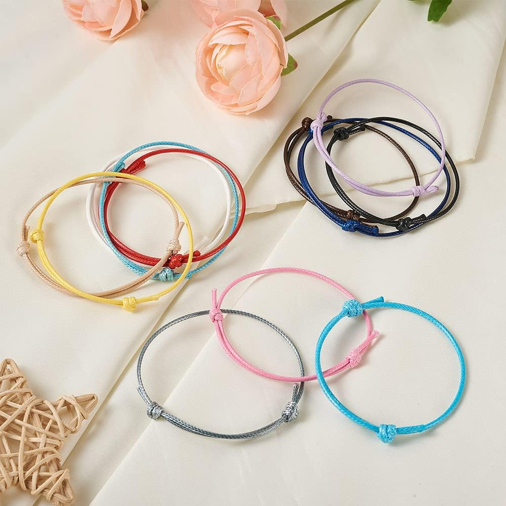 100Pcs Korean Waxed Polyester  - Jewelry Making Wax 评论和价格