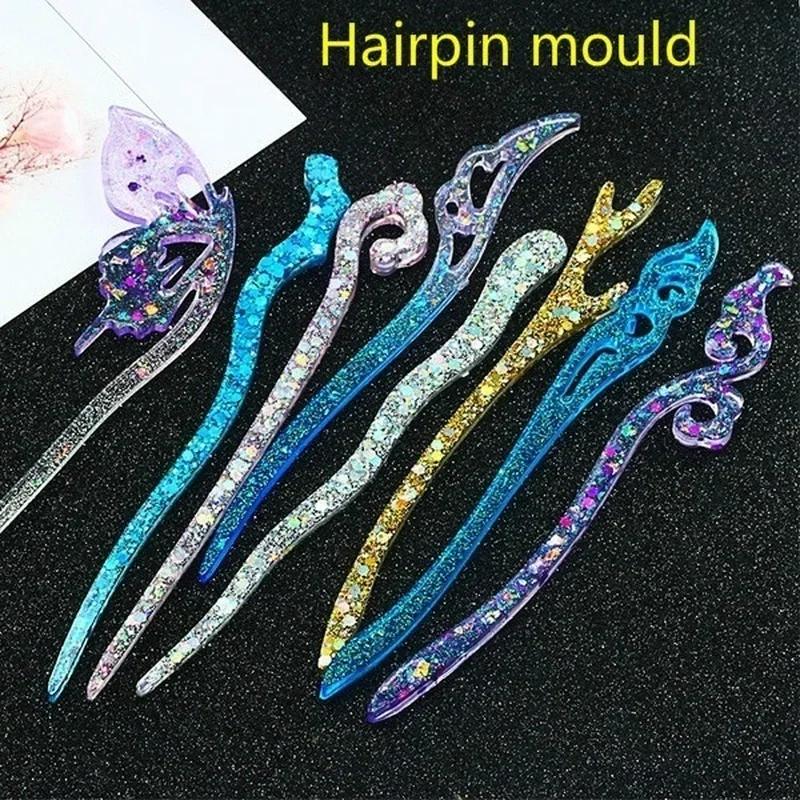 New Transparent Hairpin Silico - Jewelry Making For Adults 评论和价格