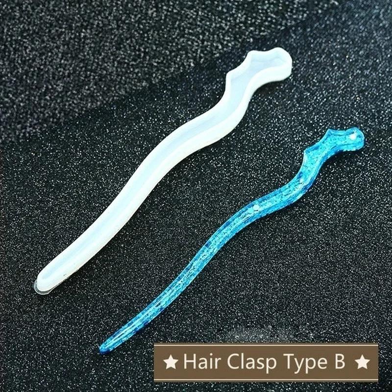 New Transparent Hairpin Silico - Jewelry Making For Adults 评论和价格