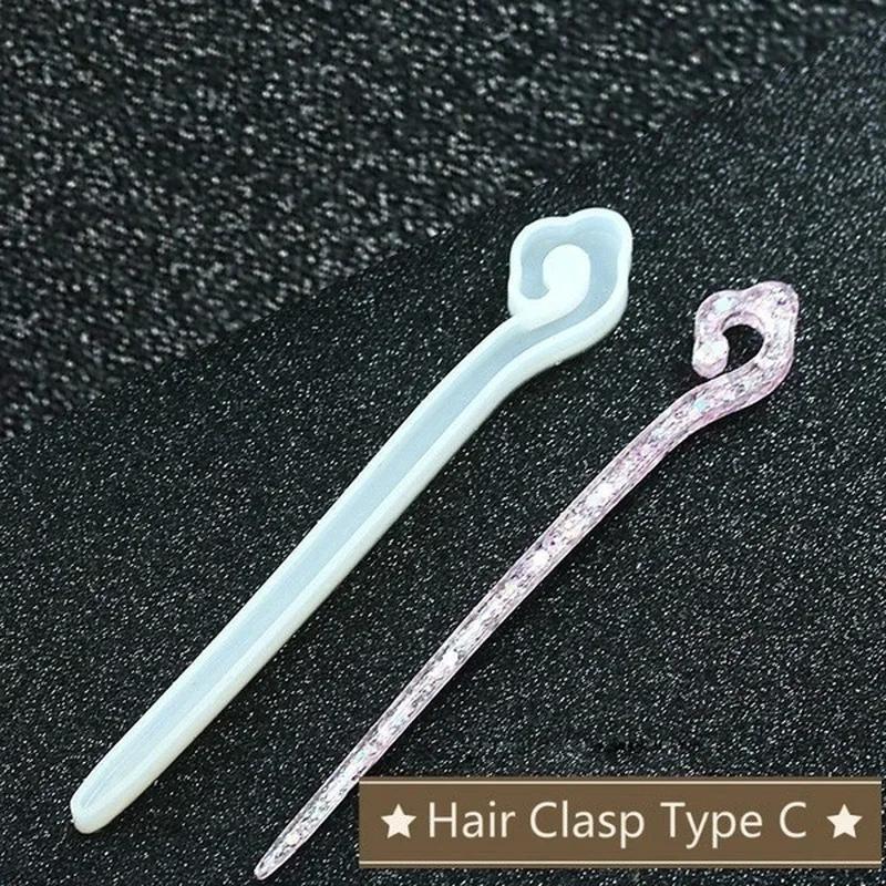 New Transparent Hairpin Silico - Jewelry Making For Adults 评论和价格