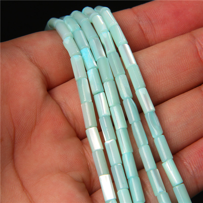 4X8mm Tube Cylinder Shell Bead - Seed Bead Tube 评论和价格