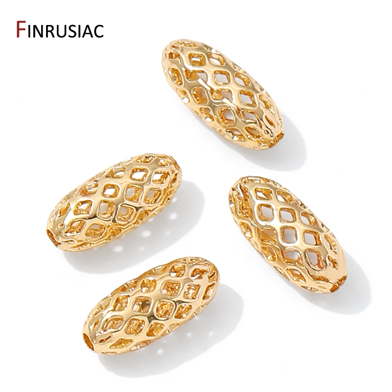 10PCS 14/18K Gold Plated Brass - Jewelry Making Tools And Supplies 评论和价格