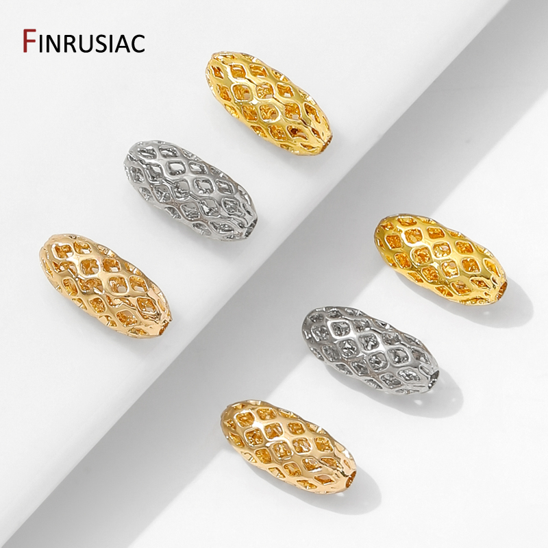 10PCS 14/18K Gold Plated Brass - Jewelry Making Tools And Supplies 评论和价格