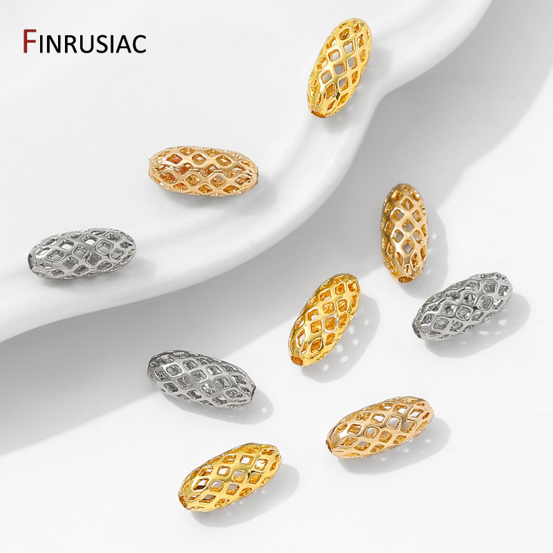 10PCS 14/18K Gold Plated Brass - Jewelry Making Tools And Supplies 评论和价格