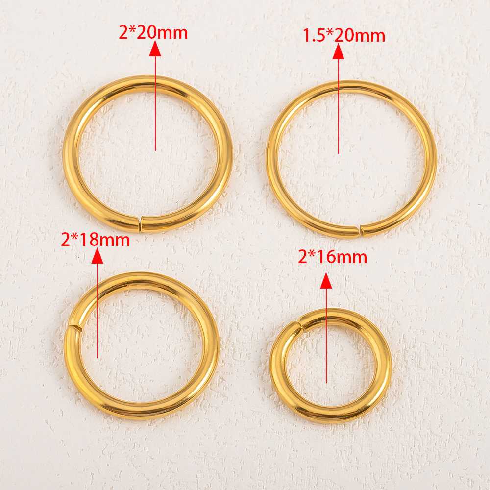 Never Fade 10pcs Stainless Ste - Jewelry Making Tools And Supplies 评论和价格