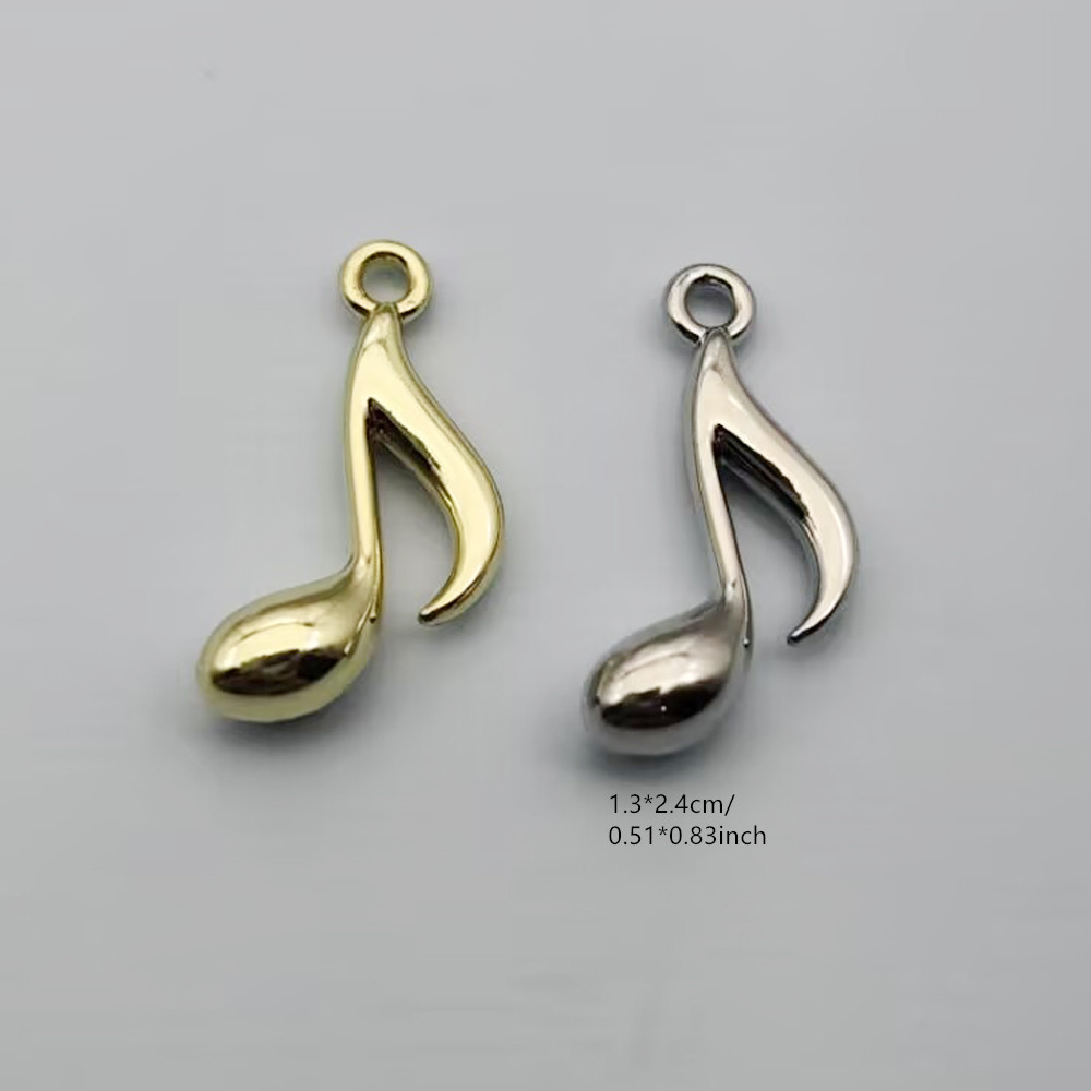 10pcs Music Note Charm for Jew - Jewelry Making Notes 评论和价格