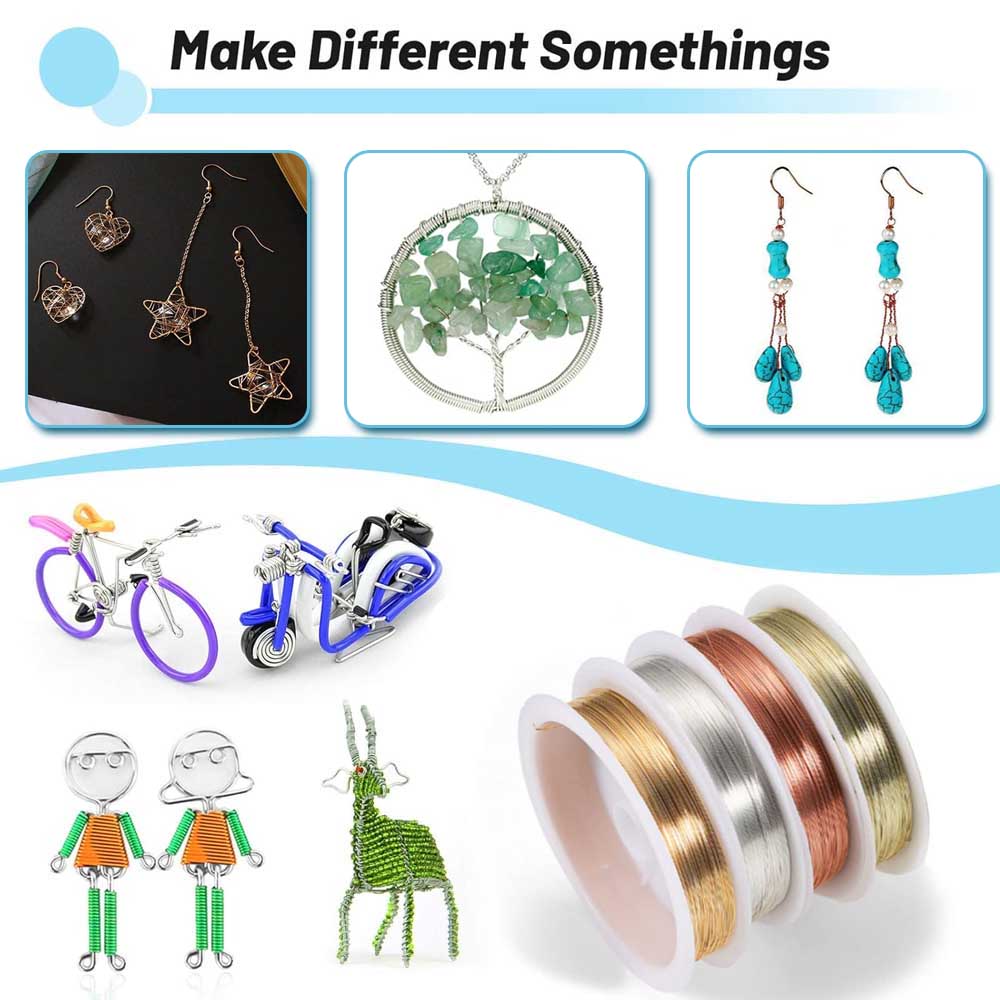 1pc 0.2-1mm Coppers Jewelry Wi - Jewelry Making Thread 评论和价格
