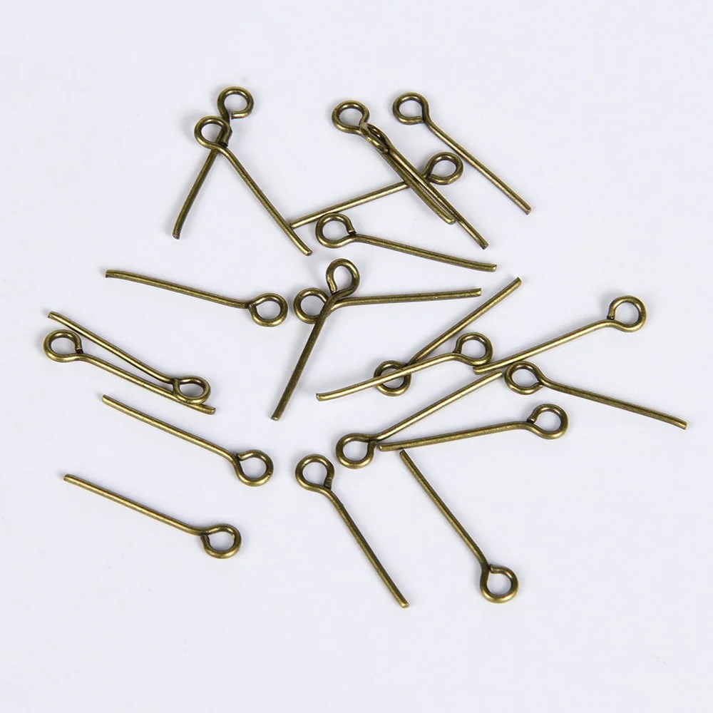 200PCS 16 20 30mm Mini Metal W - Jewelry Making Eye Pins 评论和价格