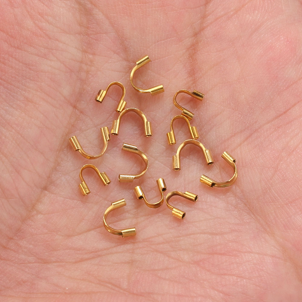 50pcs Stainless Steel Wire Gua - Jewelry Making Thread 评论和价格
