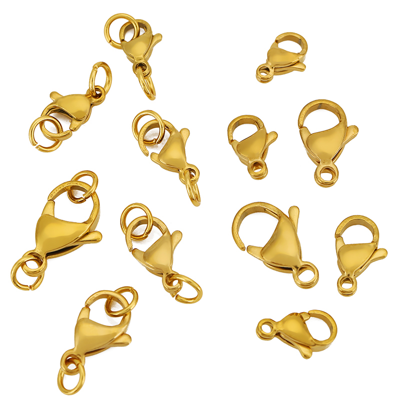 20pcs Stainless Steel Lobster  - Jewelry Making Essentials 评论和价格
