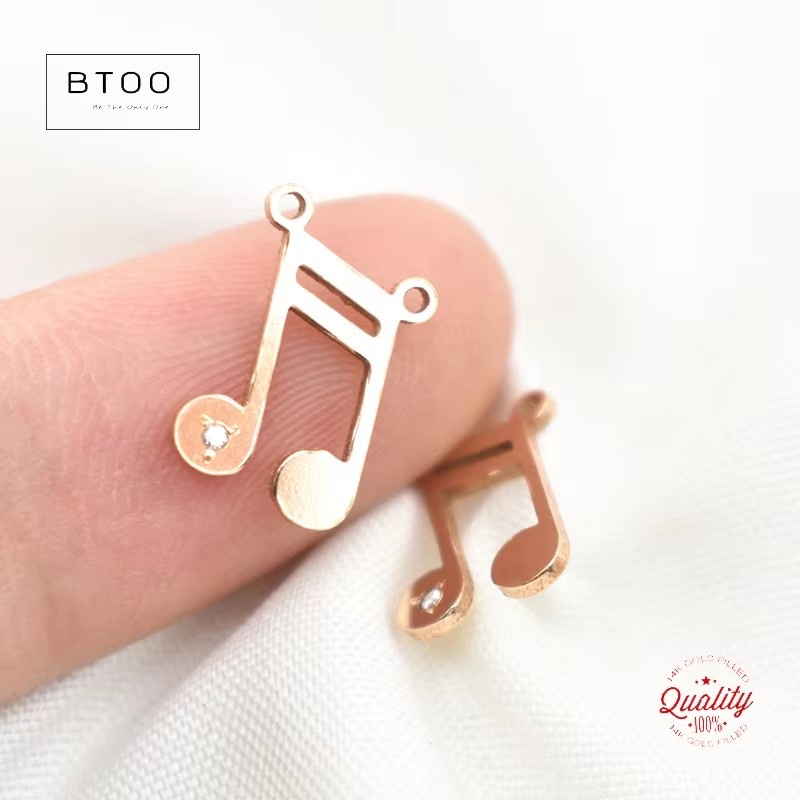 Musical Note Charm Pendant Tar - Jewelry Making Notes 评论和价格